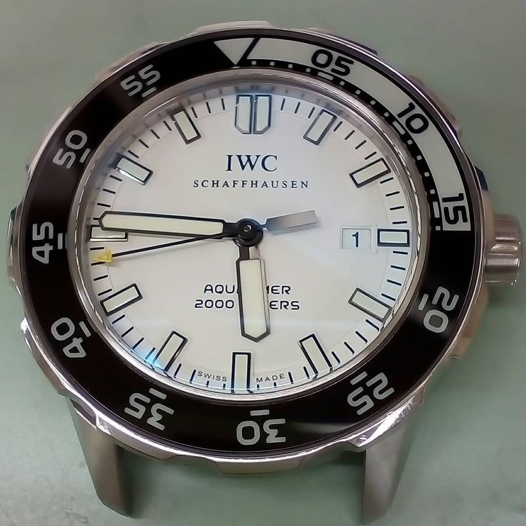 IWC アクアタイマー 修理事例 | ウォッチパートナー